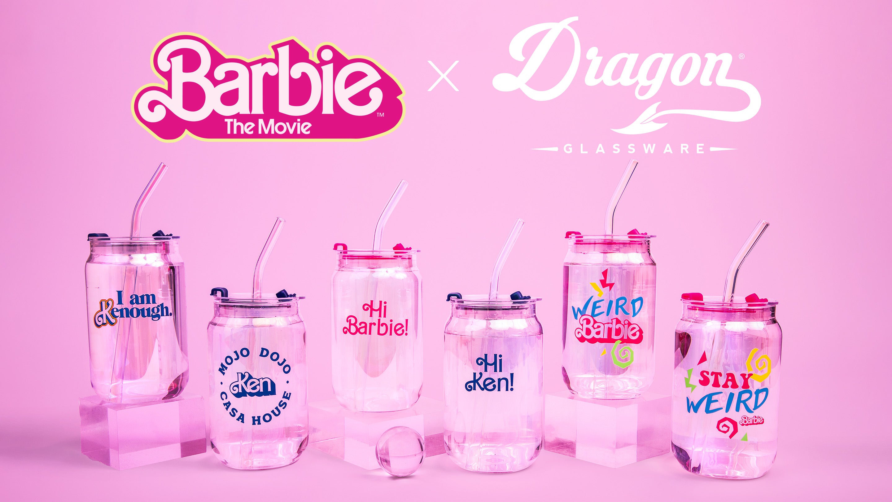 Barbie™ The Movie x Dragon Glassware®