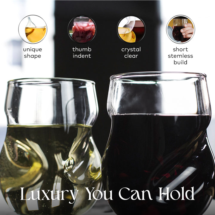 Stemless Wine Glasses