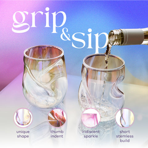 Stemless Wine Glasses