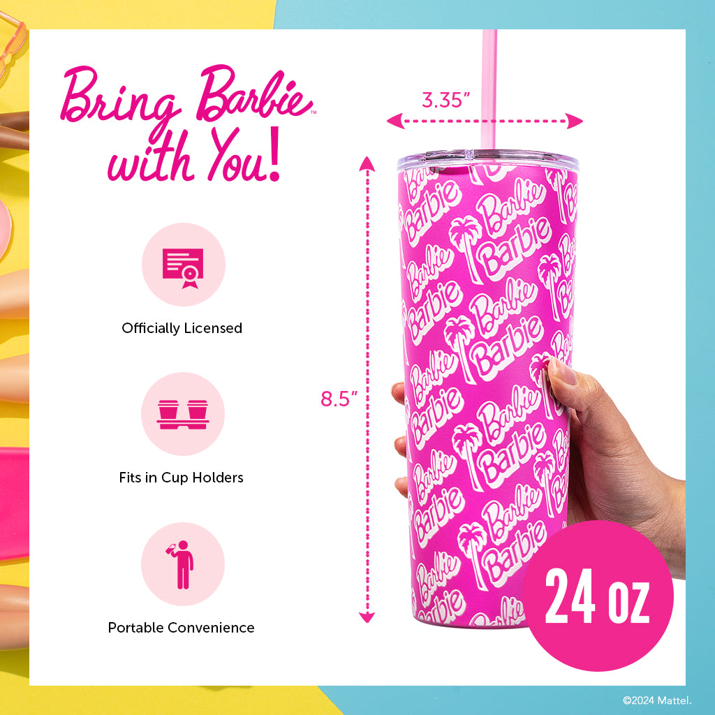 Barbie™ Palm Trees Tumbler - 24 oz