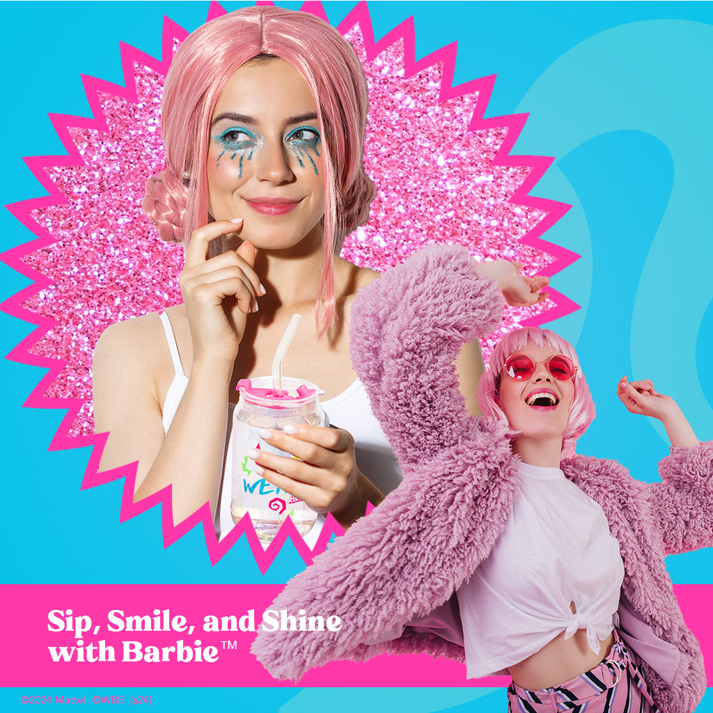 Barbie™ The Movie x Dragon Glassware® Weird Barbie™ Drinking Glasses