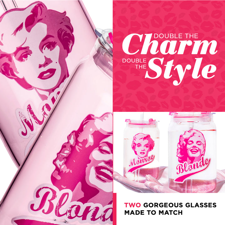 Marilyn Monroe Drinking Glasses