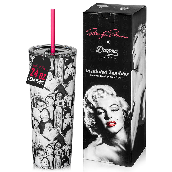 Marilyn Monroe Tumbler - 24 oz