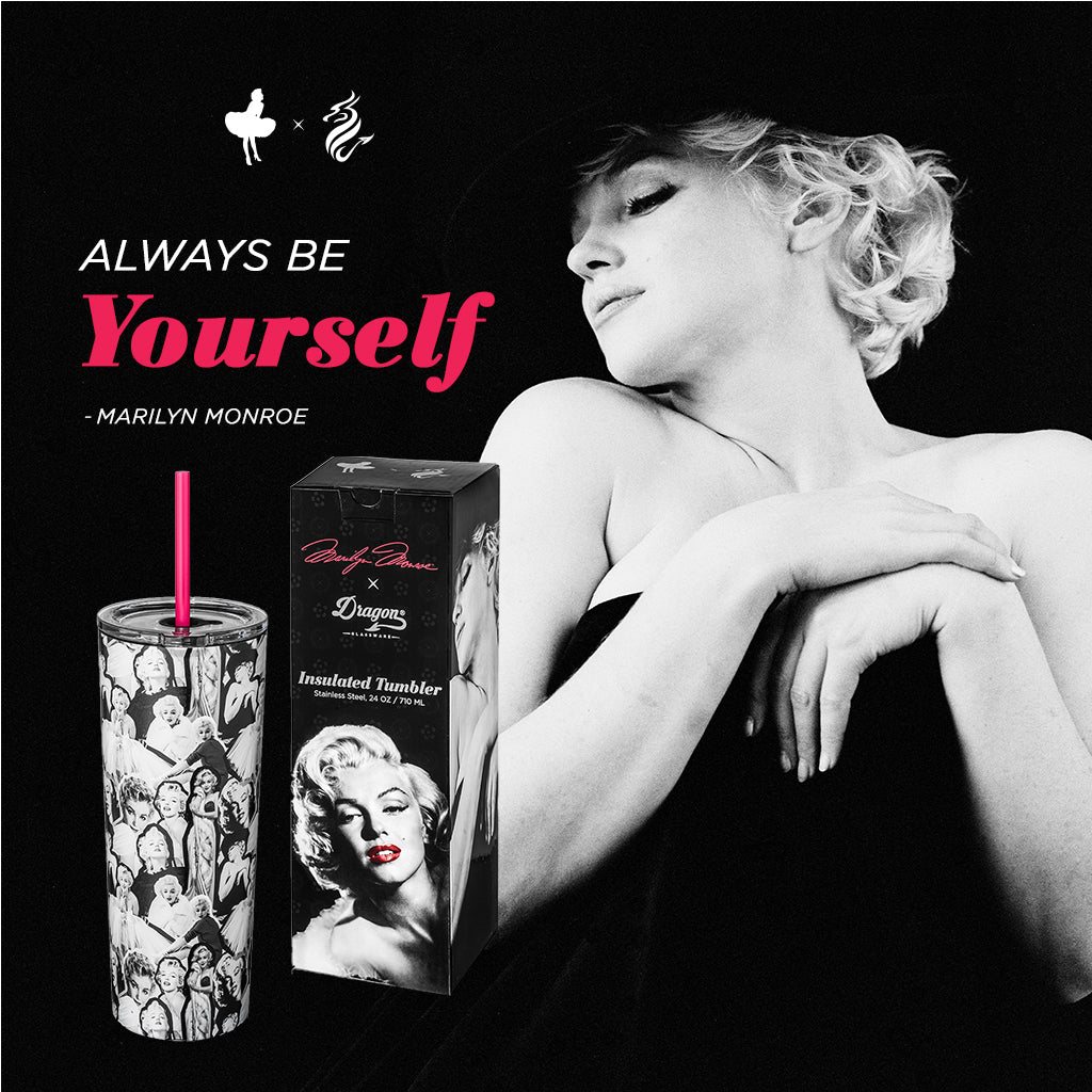 Marilyn Monroe Tumbler - 24 oz