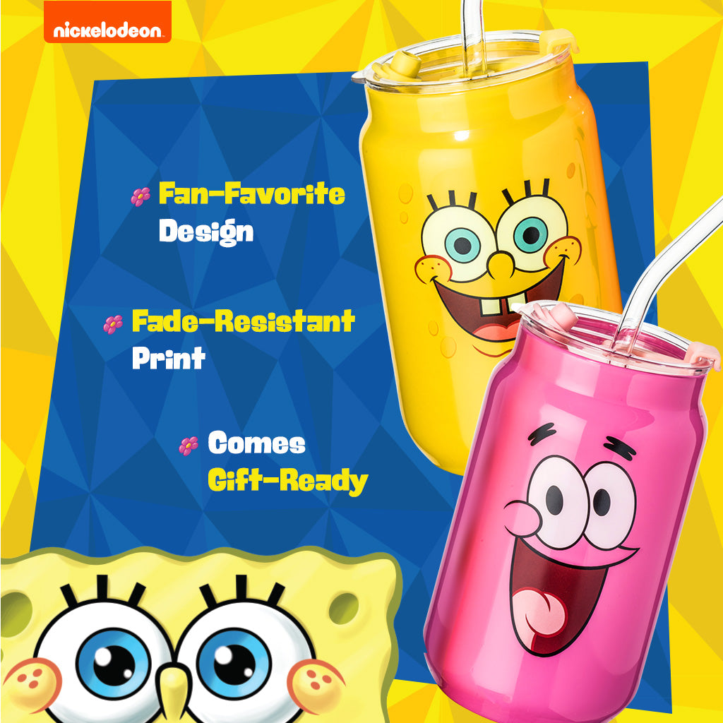 SpongeBob SquarePants Drinking Glasses - SpongeBob & Patrick