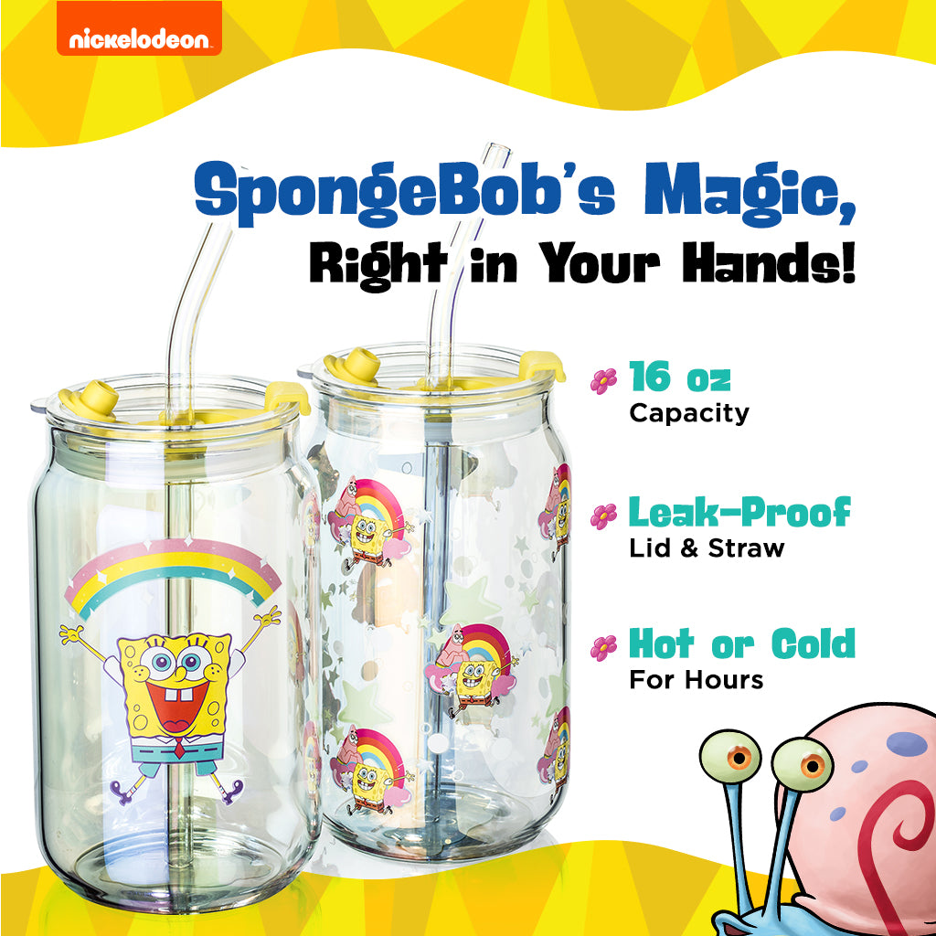 SpongeBob SquarePants Drinking Glasses - Imagination!