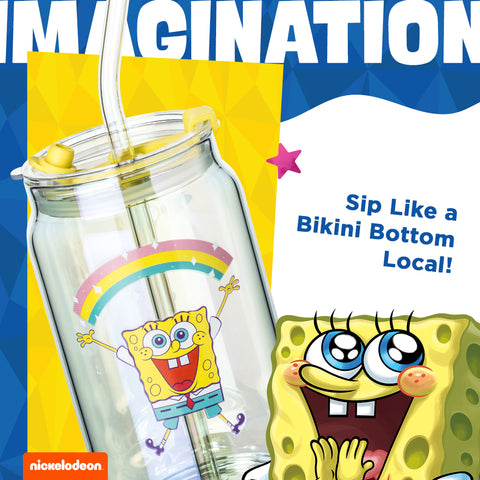 SpongeBob SquarePants Drinking Glasses - Imagination!