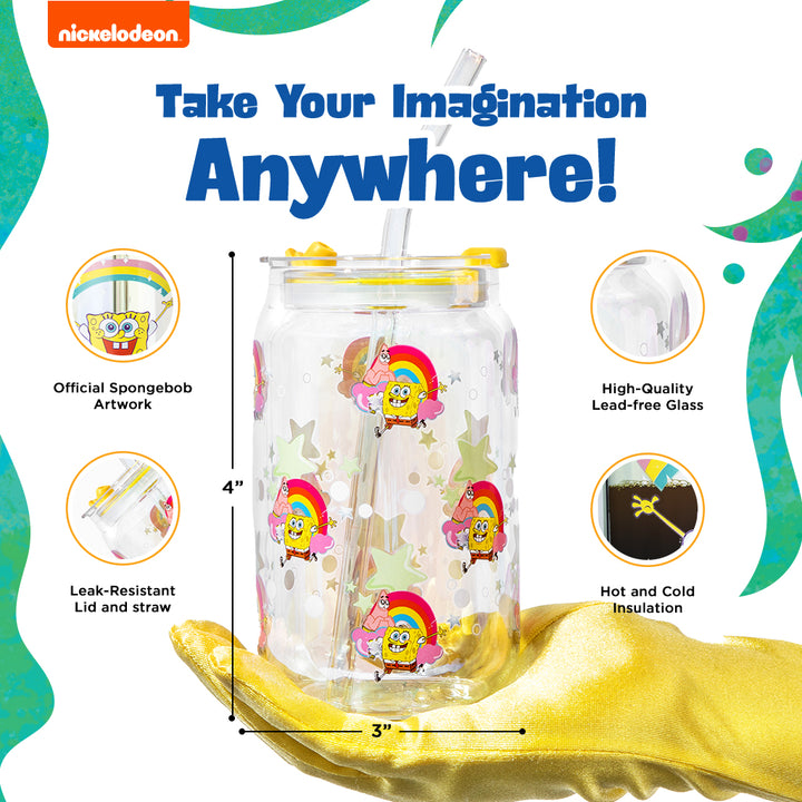 SpongeBob SquarePants Drinking Glasses - Imagination!