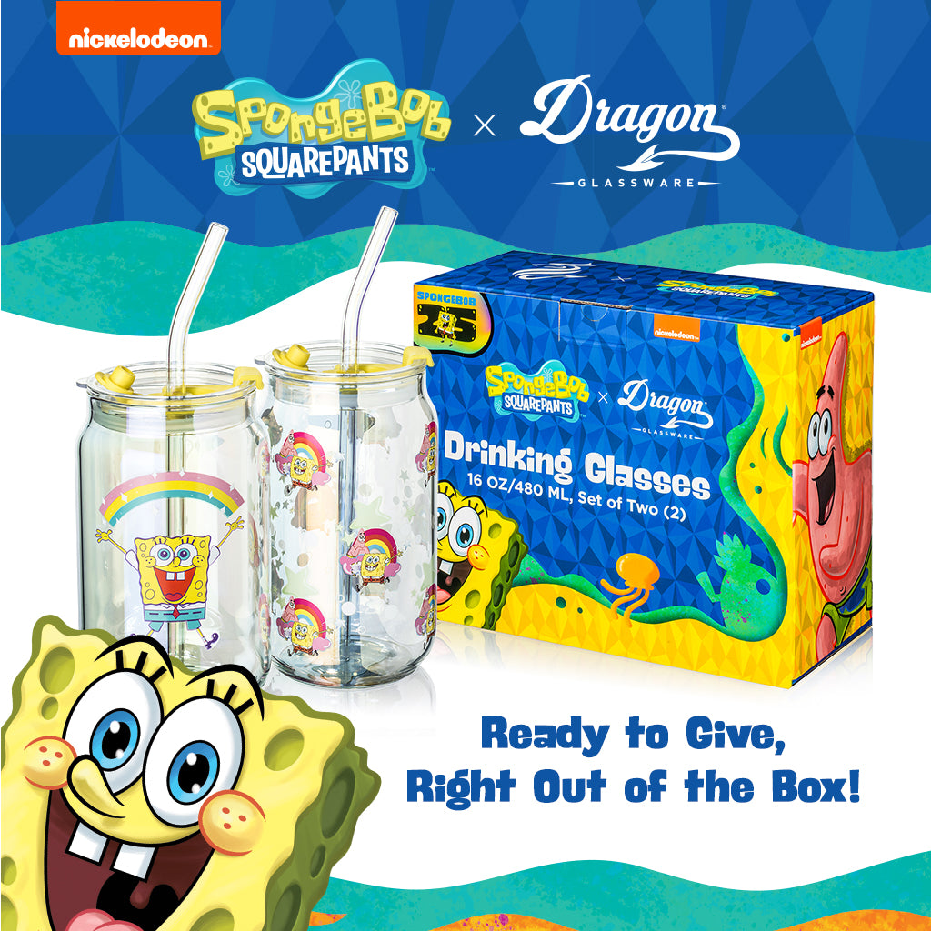 SpongeBob SquarePants Drinking Glasses - Imagination!