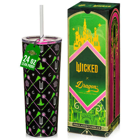 WICKED Elphaba and Glinda Tumbler