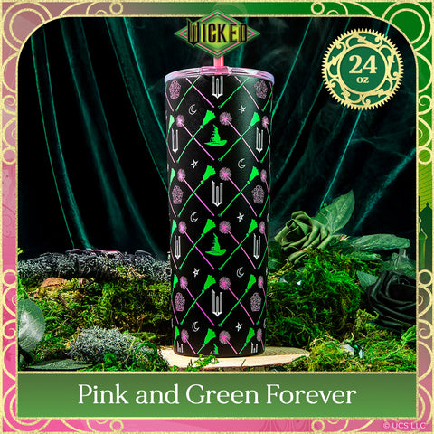 WICKED Elphaba and Glinda Tumbler