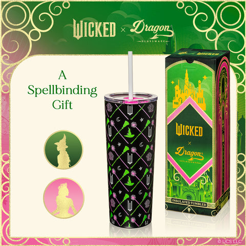 WICKED Elphaba and Glinda Tumbler