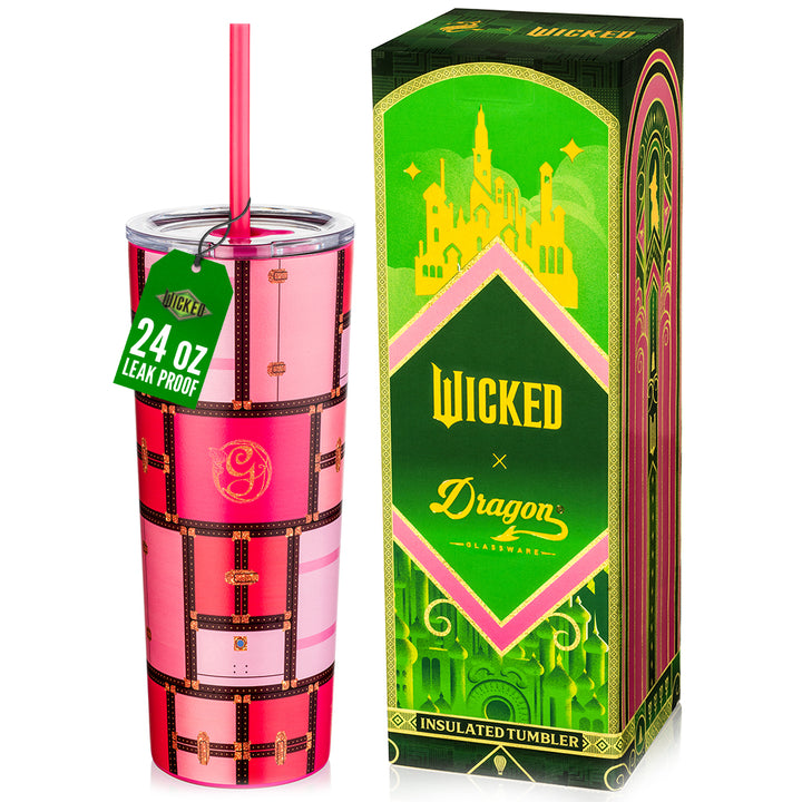 WICKED Glinda Luggage Tumbler