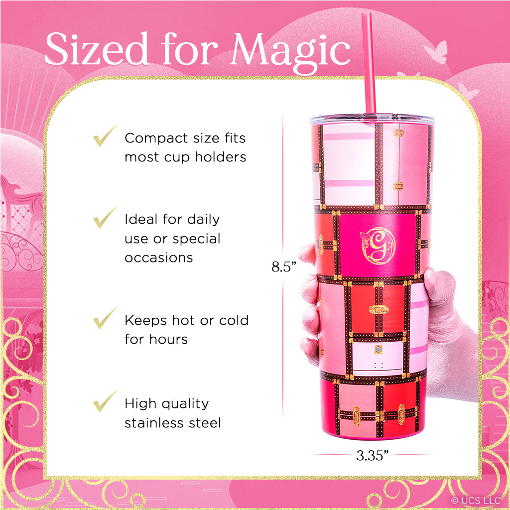 WICKED Glinda Luggage Tumbler