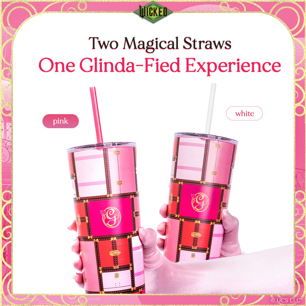 WICKED Glinda Luggage Tumbler