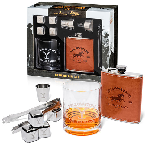 Yellowstone Barware Gift Set