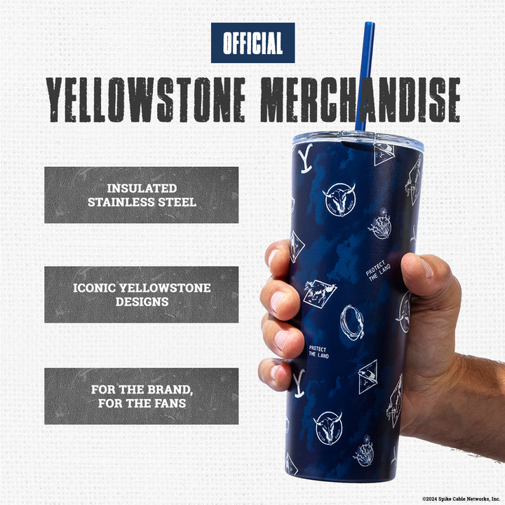 Yellowstone Protect the Land Tumbler