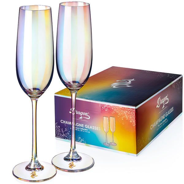 Champagne Flute Dark Aura