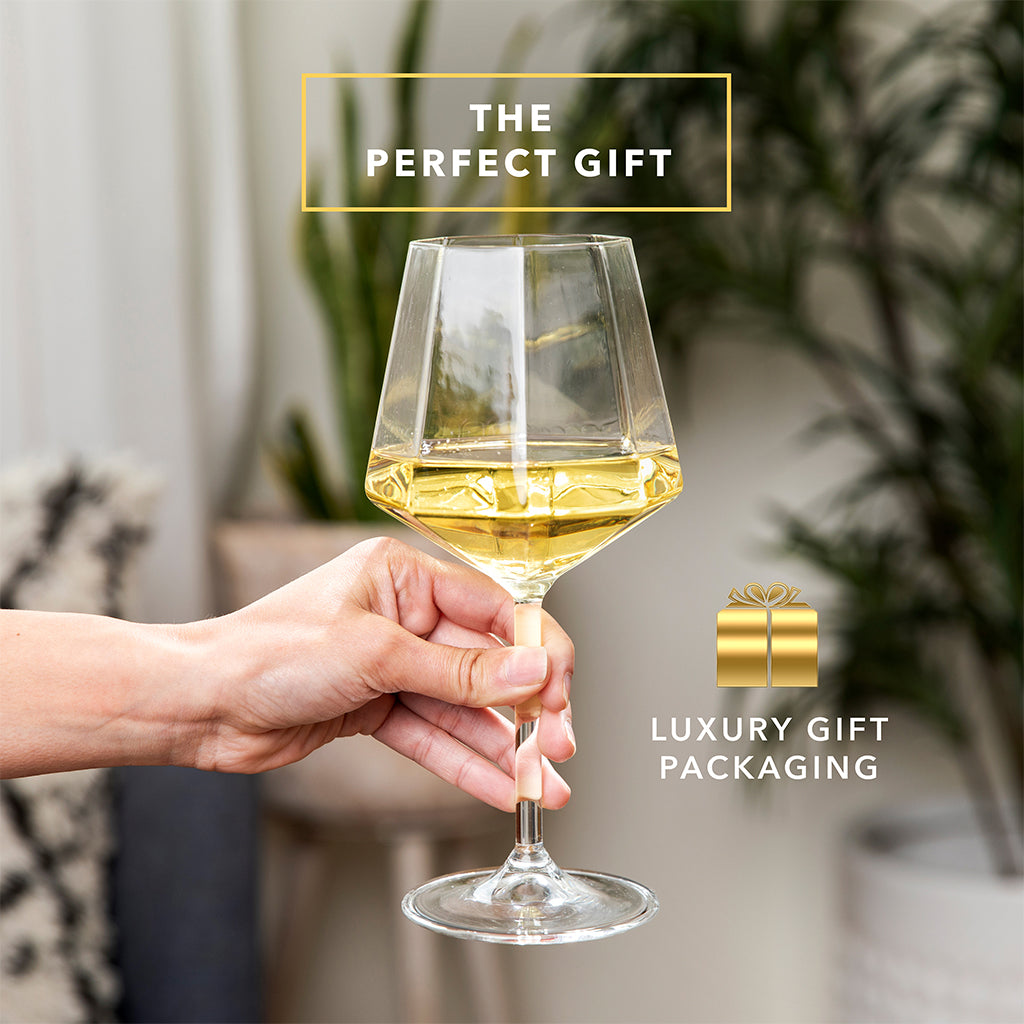 Diamond Wine Glasses | The Diamond Collection - DRAGON GLASSWARE®