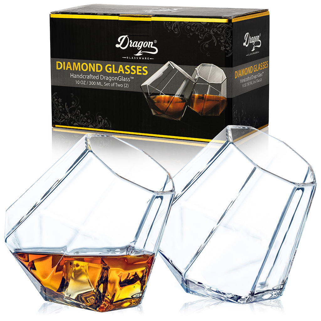 Diamonds in a whisky glass Clearance