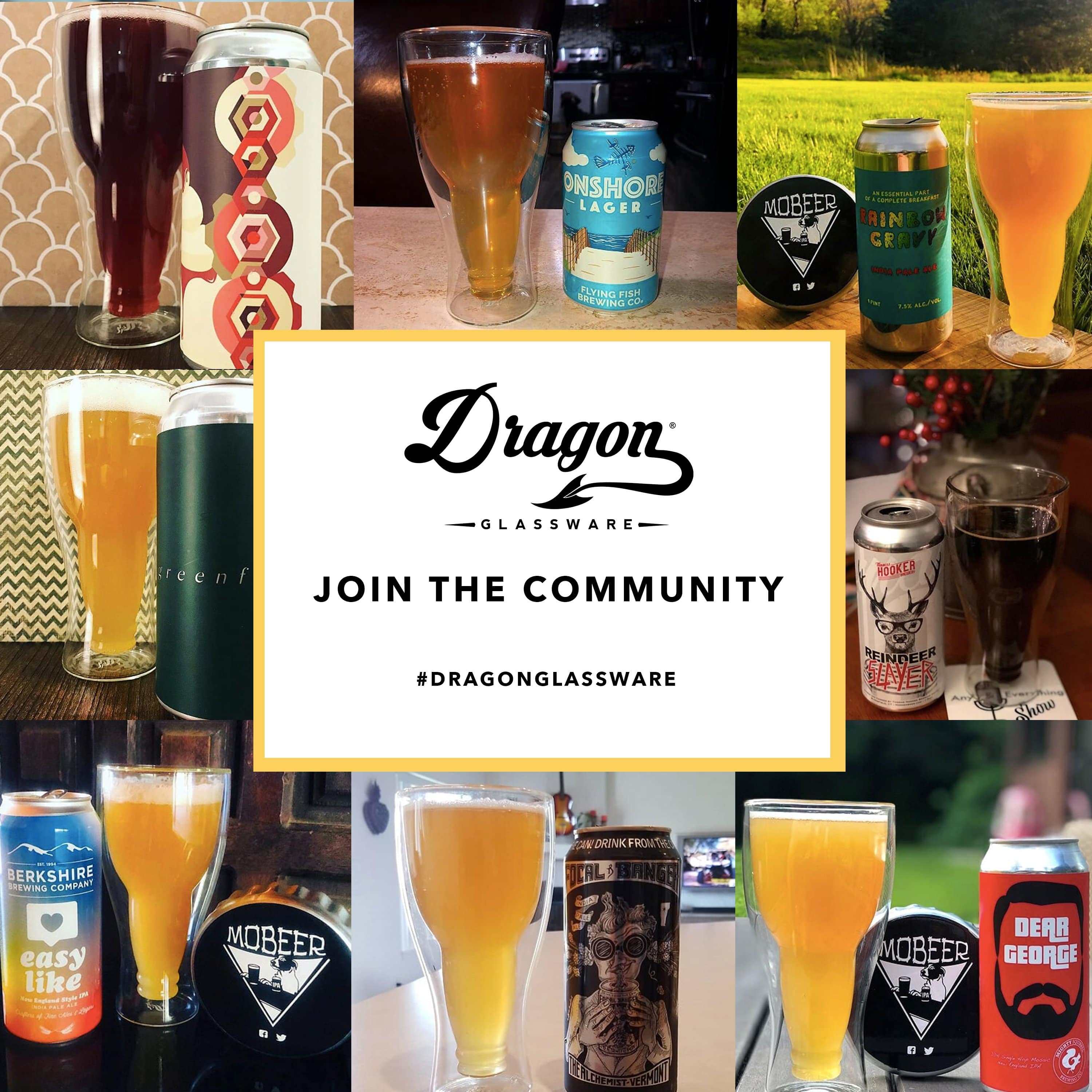 Dragon Glassware® Upside Down Beer Glasses Shop Now DRAGON GLASSWARE®